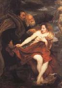 Susanna and The Elders (mk03) Anthony Van Dyck